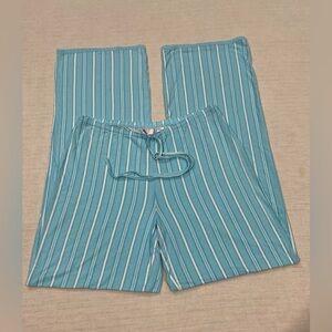 Victoria's Secret Angels Y2K Modal  Pinstripe Pattern Lounge Pants Size XS